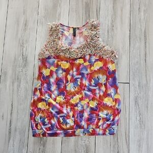 Colorful Sleeveless Top